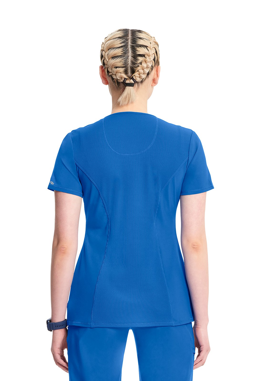 Women’s CK Infinity Contemporary Scrub Set – Top Round Neck Top CKE2624A & PantCKE1123A - Image 3