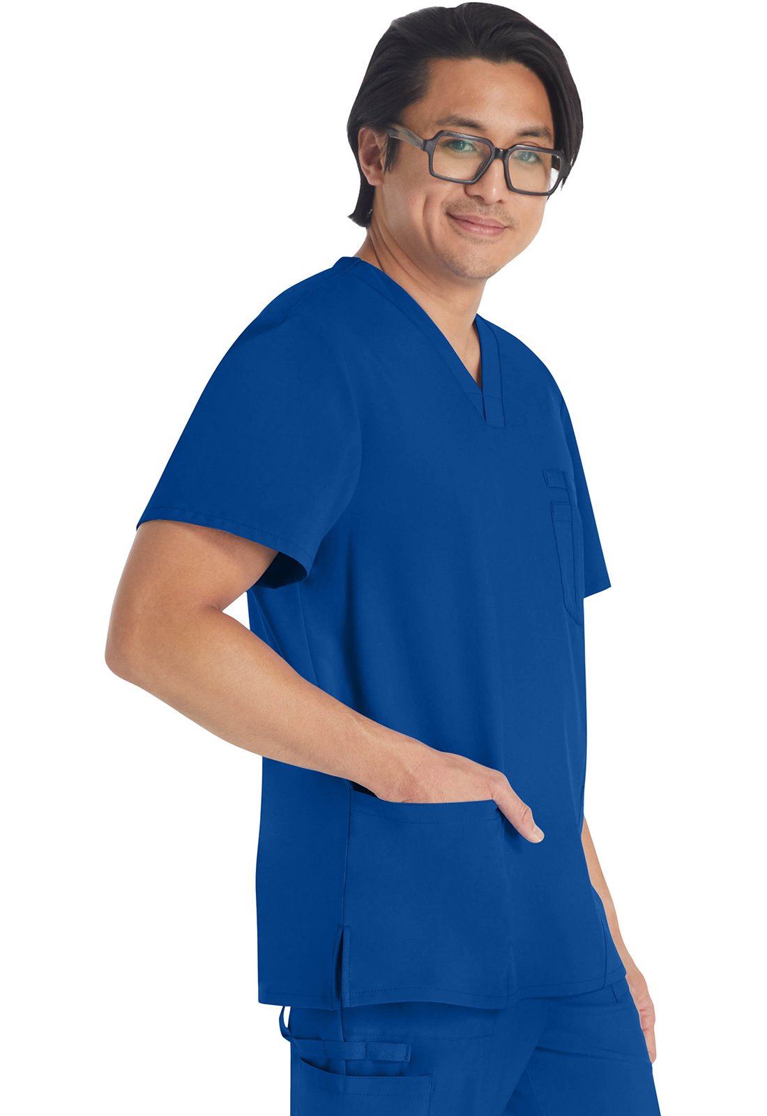 Men’s DK EDS Essentials Scrub Set – Top & Pant DKE645 & DKE015 - Image 11
