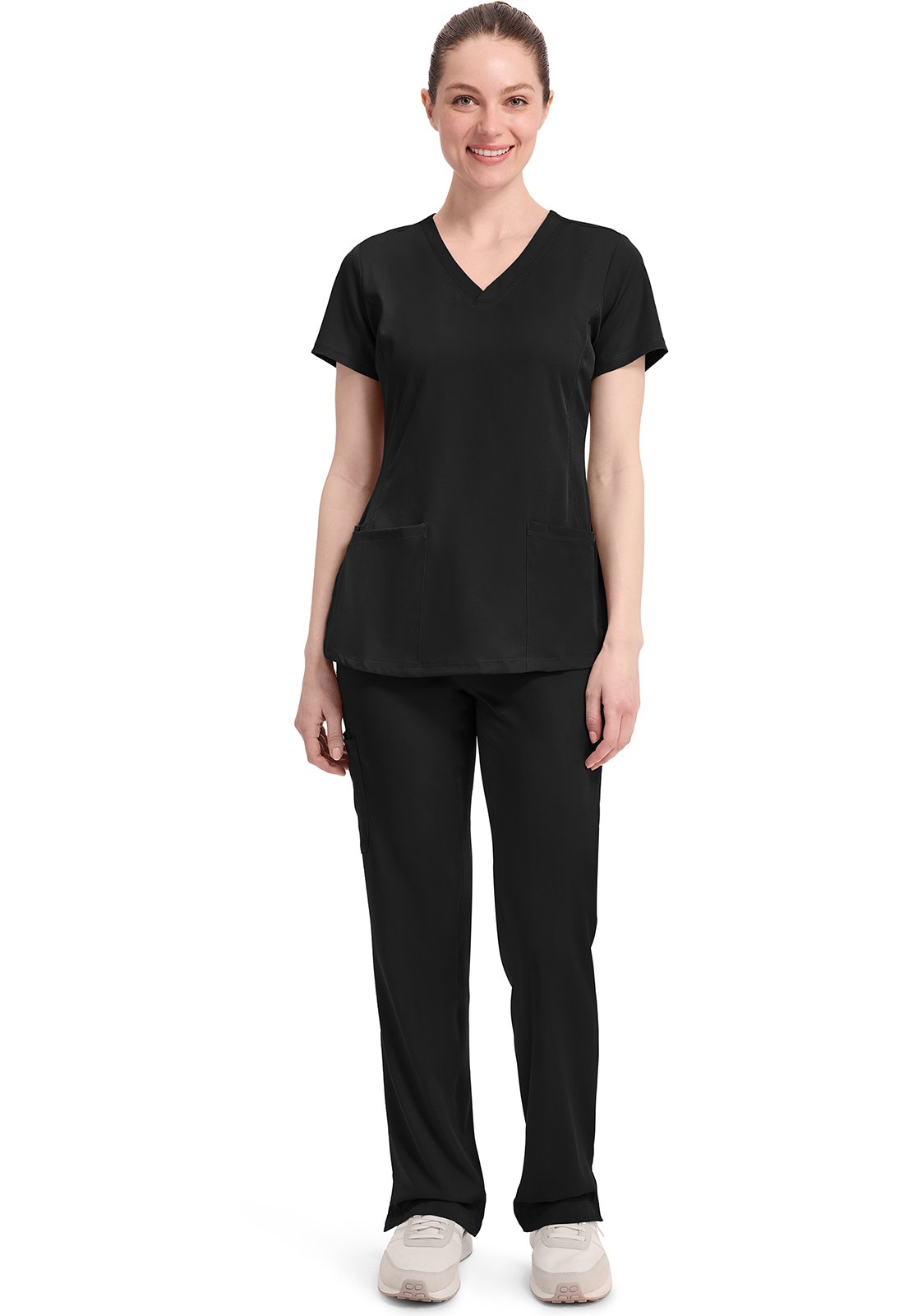 Women’s HH WORKS Monica Top & Rebecca Pant Scrub Set - Image 3