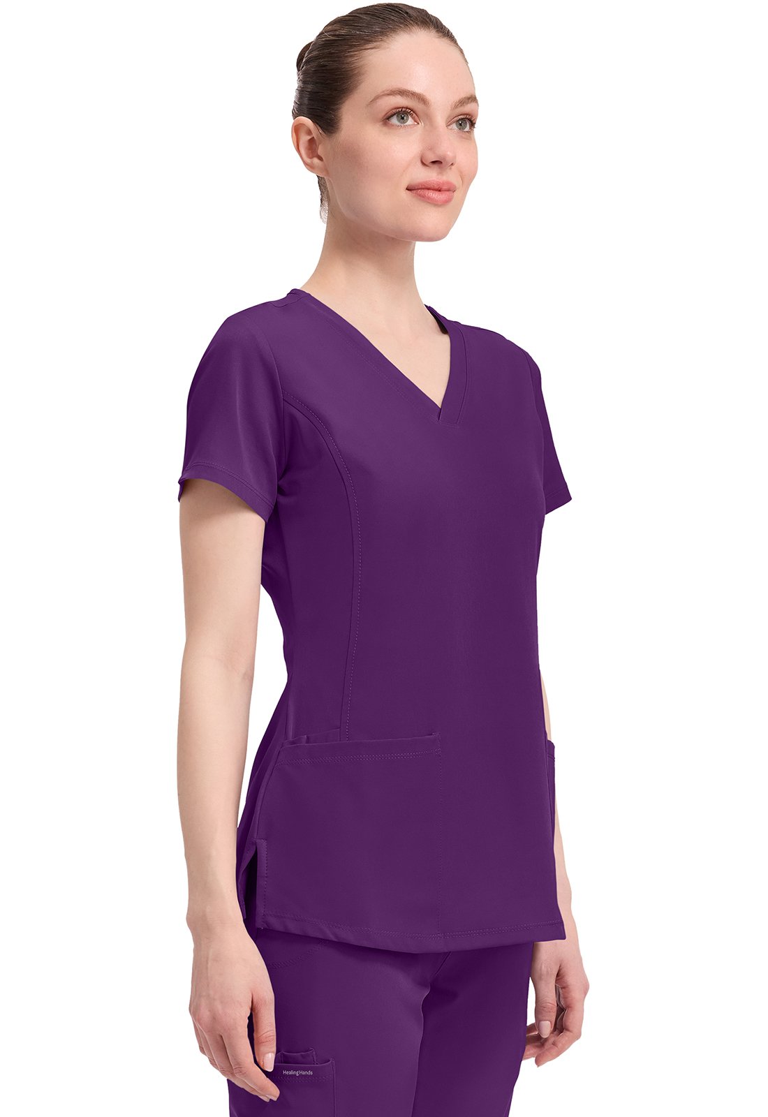 Women’s HH WORKS Monica Top & Rebecca Pant Scrub Set - Image 11