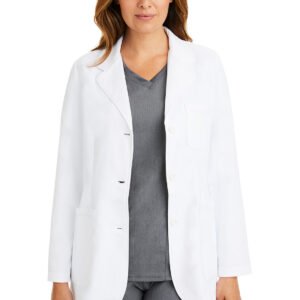 Flo Lab Coat in WHITE