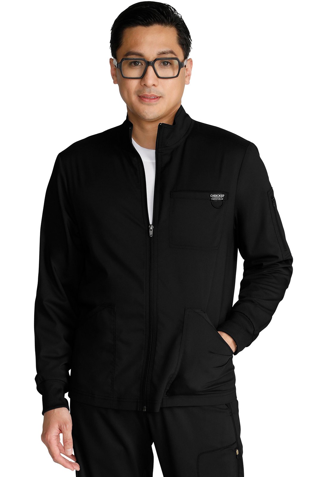 Men’s CK WW Revolution Zip-Front Warm-Up Jacket - Image 3